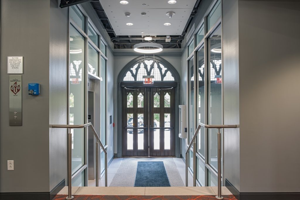 sandy hall after renovation