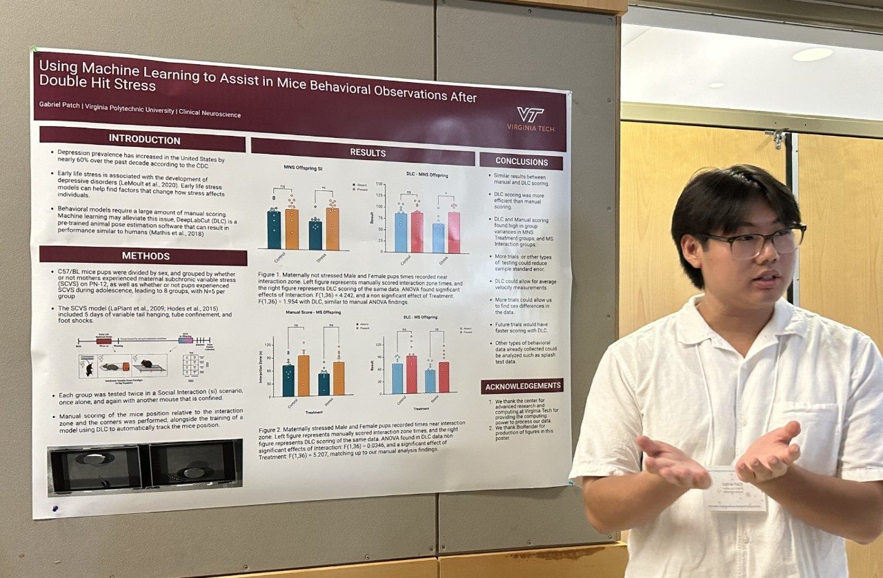 Gabe Patch Using Machine Learning to Assist in Mice Behavioral Observations After Double Hit Stress