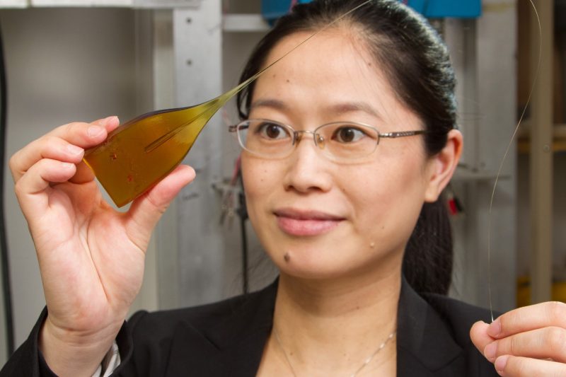 Affiliated Faculty Xiaoting Jia and her team found a new way to reduce the size and increase the conductivity of deep brain implants