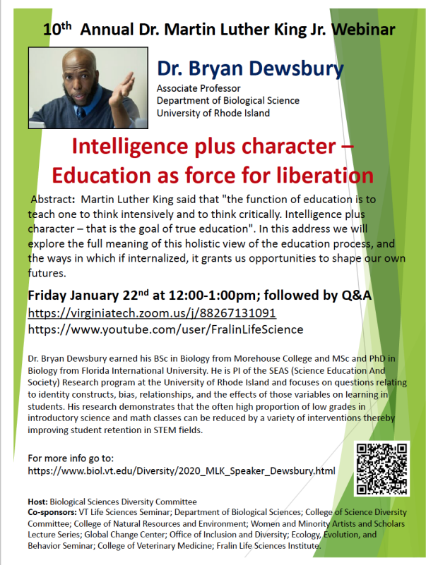 intelligence plus character - Education as force for liberation