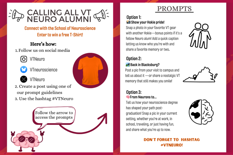 alumni engagement flyer