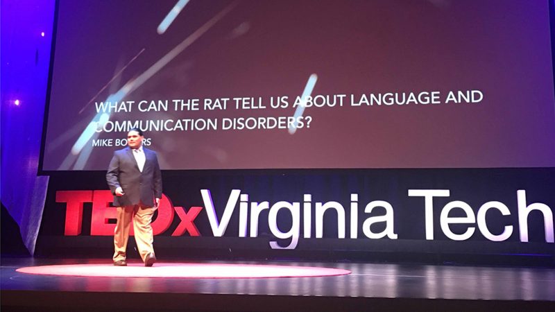 Mike Bowers TEDxVirginia Tech, What Can the Rat Tell Us about Language and Communication Disorders? 